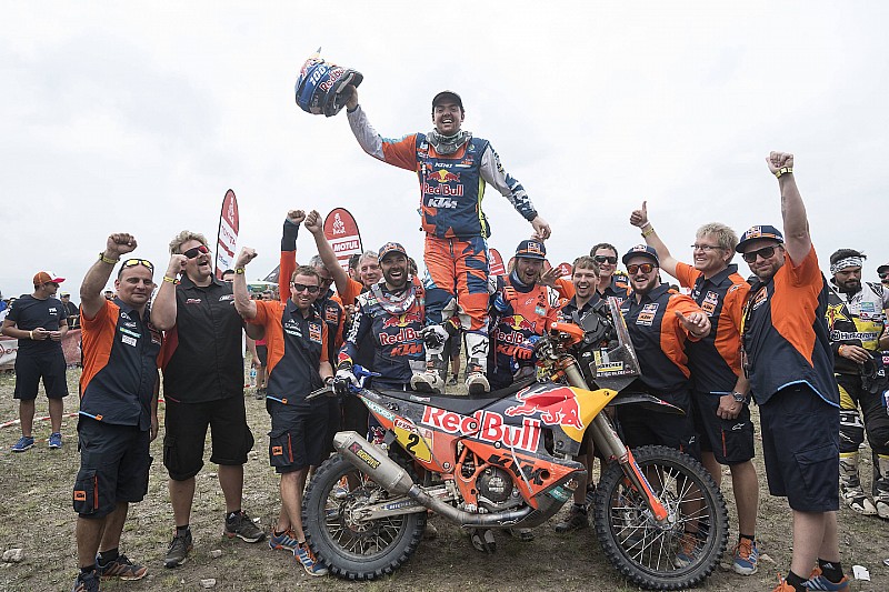 Dakar, Walkner orgoglio KTM: