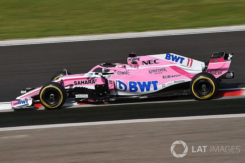 Force India administrators working