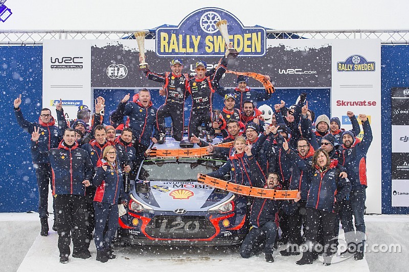 WRC Swedia: Menang, Neuville pimpin klasemen