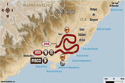 Dakar: le auto aprono la prima tappa ad anello di questa edizione