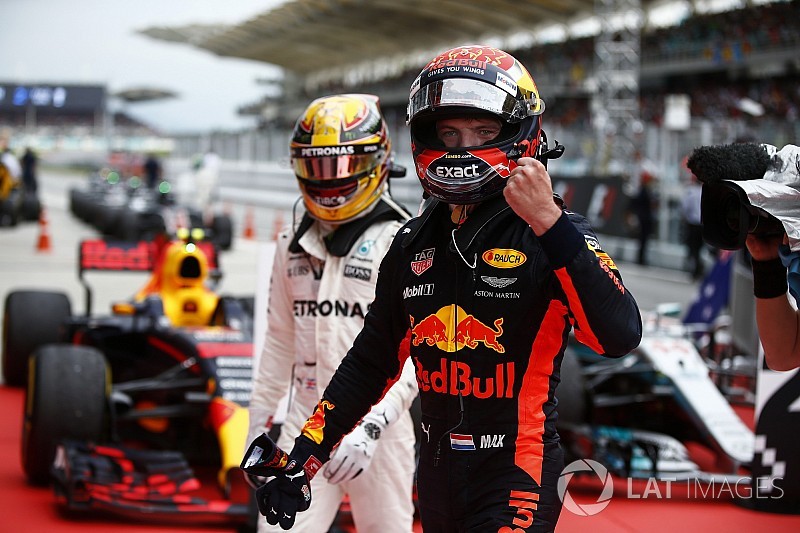 A nap képe Malajziából: a győztes Verstappen és Hamilton