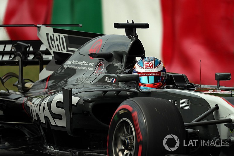 Grosjean alaposan átrendezte a kocsiját