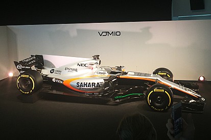 Force India ontsluiert Formule 1-bolide voor 2017 op Silverstone