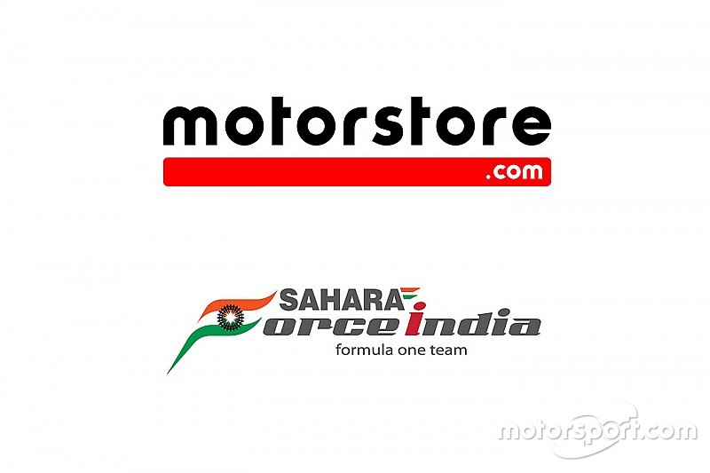 Motorstore.com und Sahara Force India Formel-1-Team geben Partnerschaft beim Internethandel bekannt
