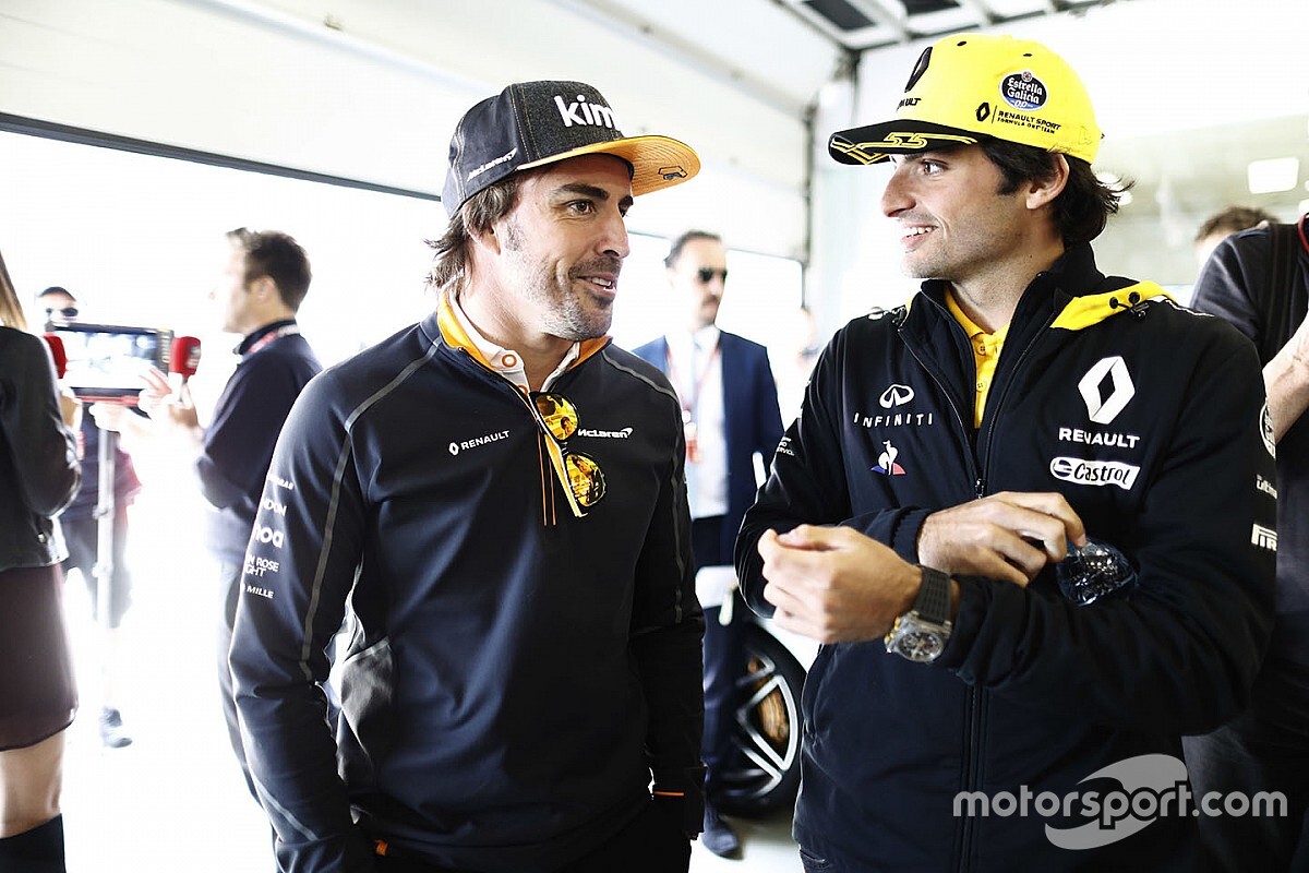 Gabung McLaren, Sainz minta nasihat Alonso