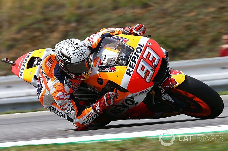 FP3 MotoGP Rep. Ceko: Meski terjatuh, Marquez tampil tercepat