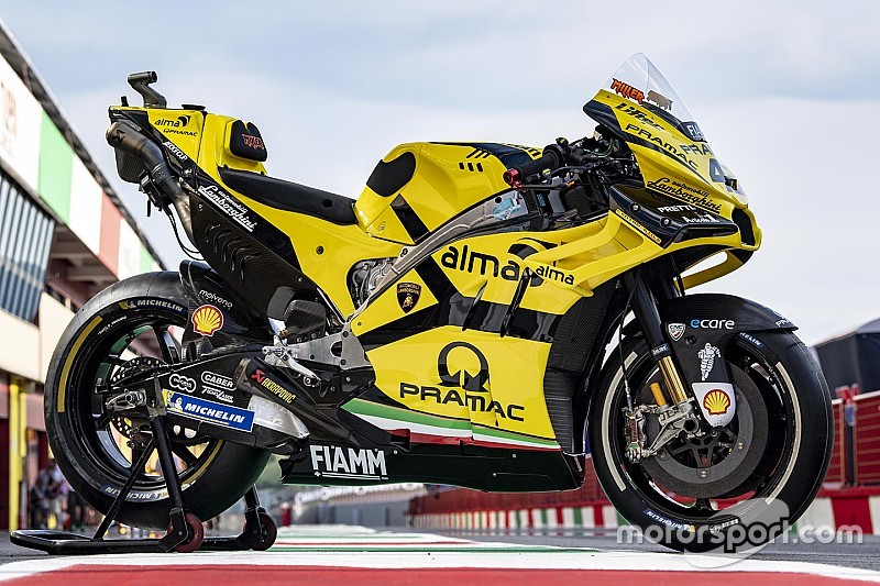 Balapan di Mugello, Pramac pakai livery Lamborghini