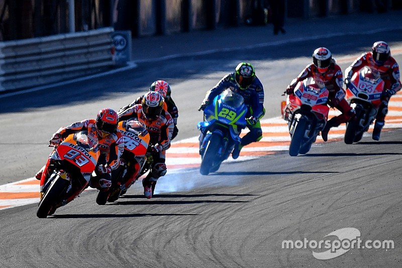 MotoGP-Finale in Valencia: Das Rennen in der Foto-Chronologie