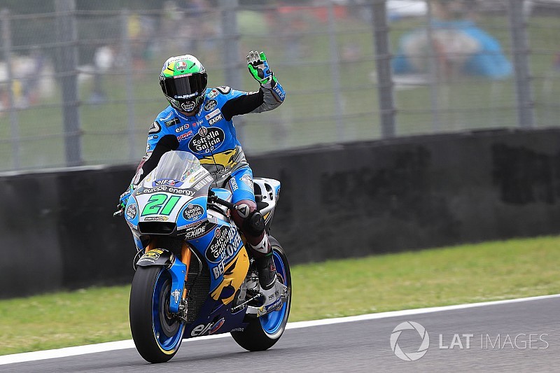 Morbidelli ottavo e sorpreso: