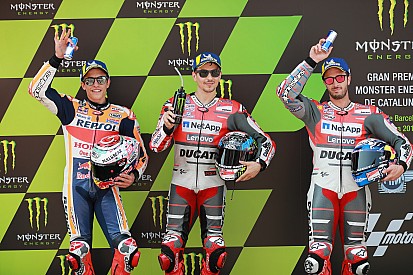 MotoGP Barcelona: Lorenzo fırtınası sürüyor, 2016'dan sonra ilk kez pole'de