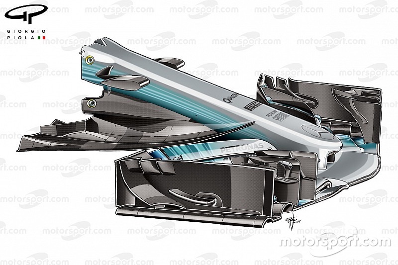 Formel-1-Technik: Entwicklung des Mercedes F1 W08 in der Saison 2017