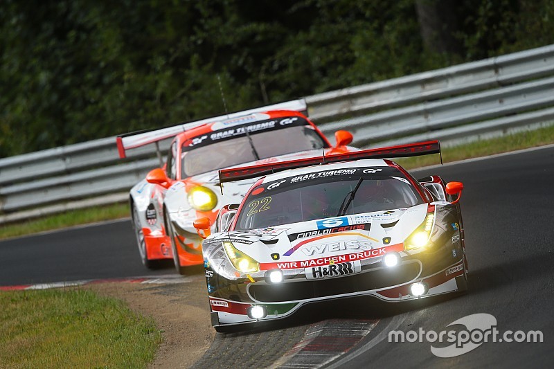 Wochenspiegel-Ferrari gewinnt 3. VLN-Lauf 2017 auf der Nordschleife