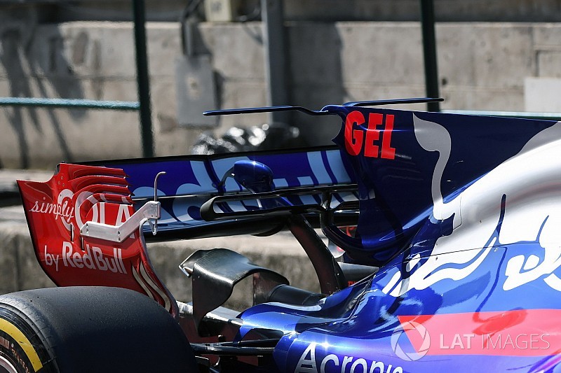 Test Hungaroring: la Toro Rosso lancia la doppia T-wing sulla STR12