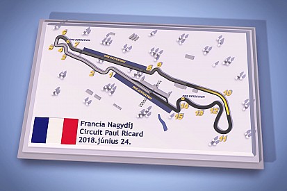 Magyar F1-es pályabemutató videó a Francia Nagydíjról