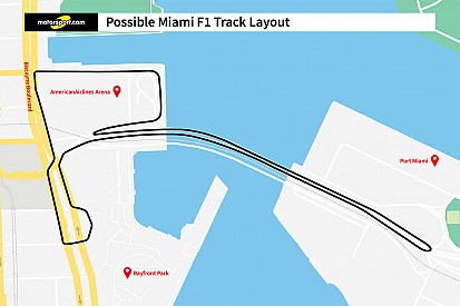Miami revela proposta de layout do circuito para GP da F1