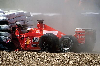 Oude herinneringen: “Oooh! Schumacher gaat er hard af!”
