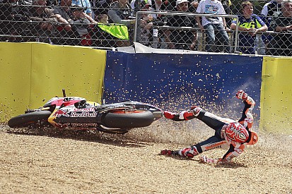 Márquez à la faute : "J'étais prudent mais j'ai commis une erreur"