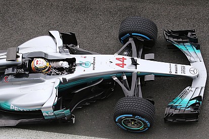 Video: Lewis Hamilton beim Shakedown des Mercedes W08 in Silverstone