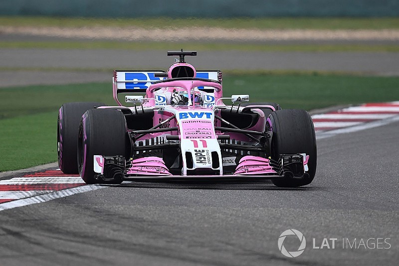 Pérez calificó la primera vuelta en China como un