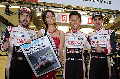 Le Mans 24h: Toyota seals pole after Nakajima flyer