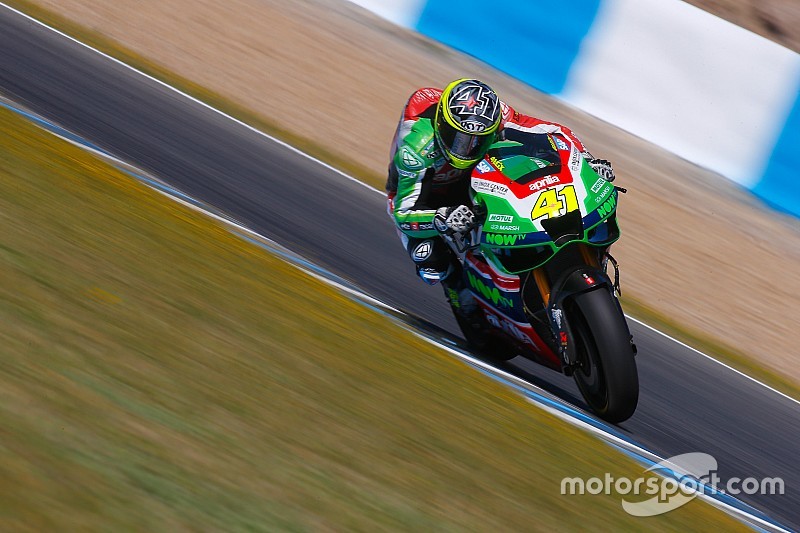 Aprilia mit neuem Chassis und Getriebe in den kommenden MotoGP-Rennen