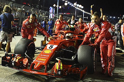 A Ferrari alaposan berendelt a szuperlágy keverékből a Japán GP-re