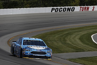 Harvick rallies for second at Pocono but "should have blown up"
