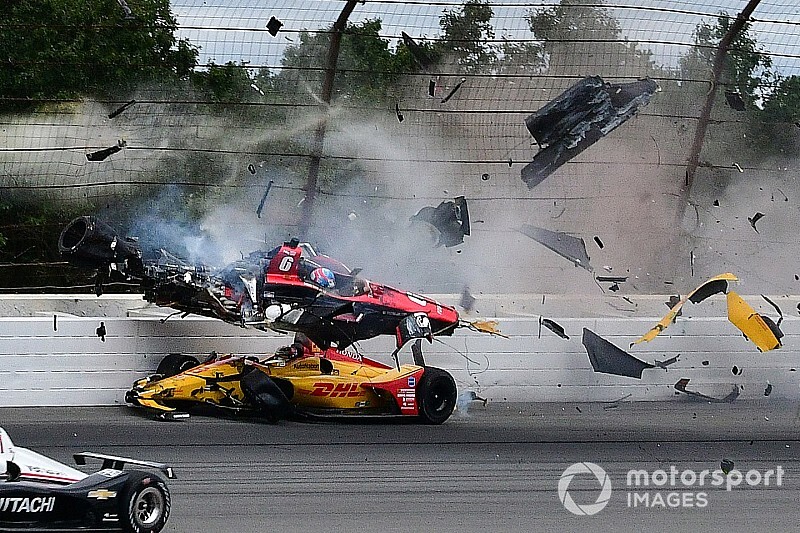 Galería: El choque de Robert Wickens en IndyCar