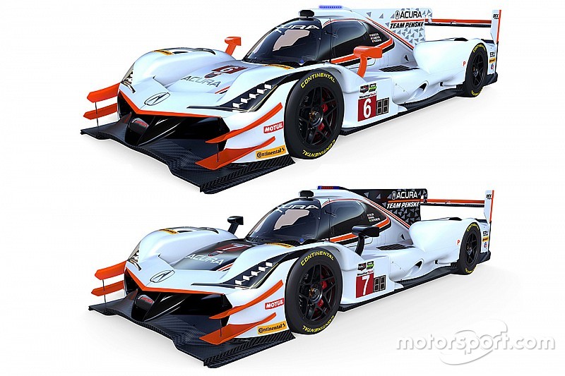 У Penske показали розфарбування нової машини Acura ARX-05s