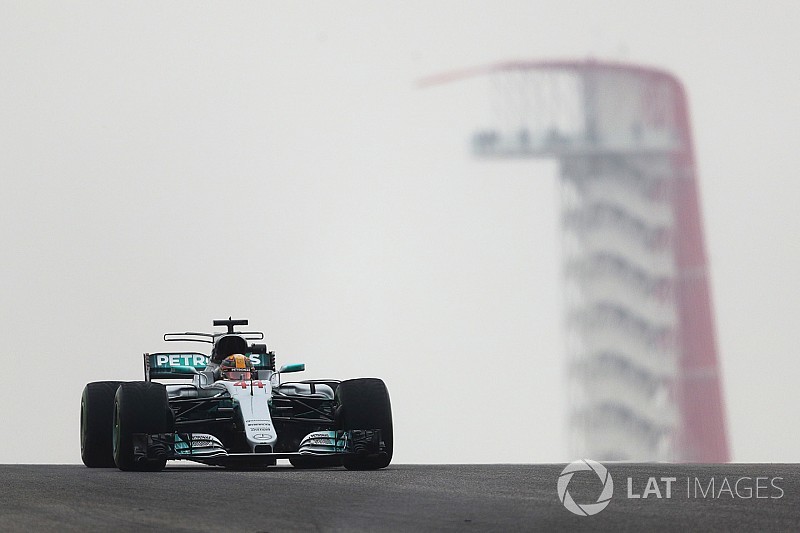 Hamilton arrancó al frente en Austin