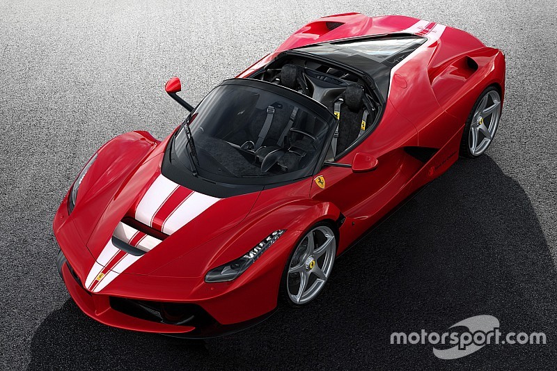 LaFerrari Aperta andrà all'asta per beneficienza a 70° anniversario