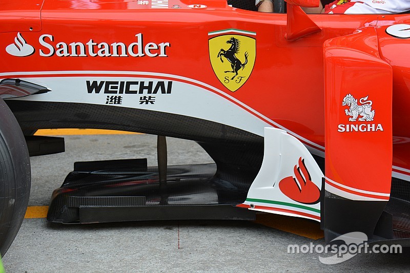 Технічний брифінг: Спліттер Ferrari SF16-H