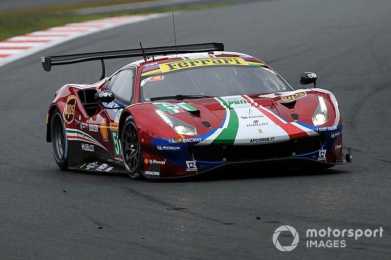 Ferrari recibe un castigo en el rendimiento para las 6 horas de Shanghai