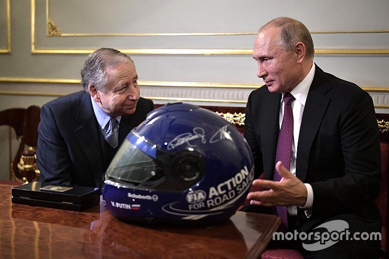 Jean Todt a discuté avec Vladimir Poutine Jean Todt a discuté avec Vladimir Poutine