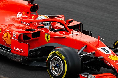 Tes Barcelona: Vettel bawa Ferrari ke puncak hari kedua