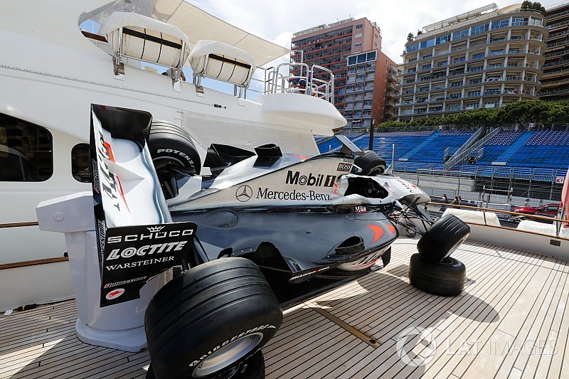 El McLaren que ganó hace 20 años, atracción en el GP de Mónaco