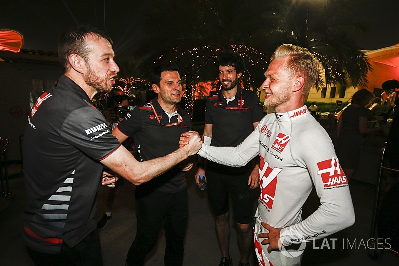Haas tire désormais