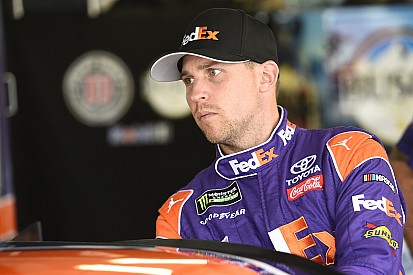 Denny Hamlin rockets to top of first Cup practice at Martinsville