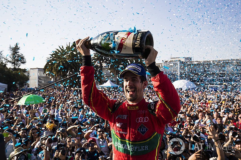 Vainqueur, Di Grassi est passé