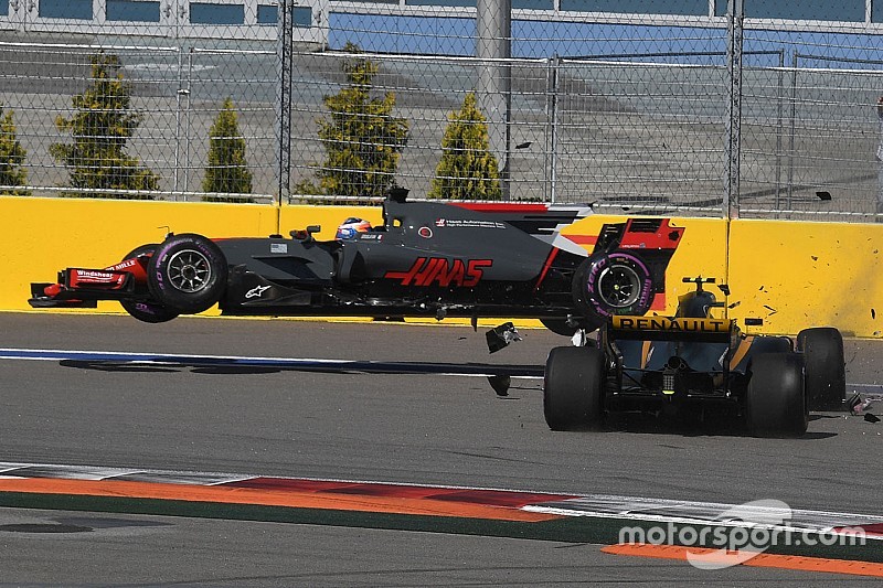 【F1】パーマー、接触のグロージャンに「もっと”頭”を使ってくれ!」