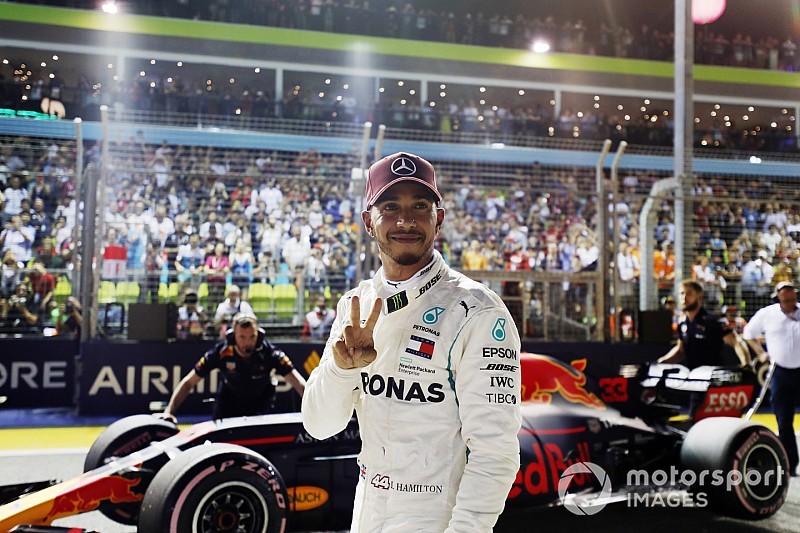GALERIA: As melhores imagens do quali do GP de Singapura