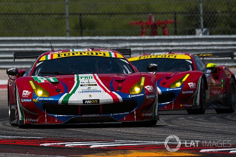 Ferrari mantiene su alineación de pilotos para el WEC