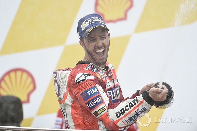 Siegesfreude getrübt: Dovizioso hofft auf Wunder von Valencia