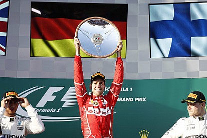 F1-Auftakt 2017 in Melbourne: Sebastian Vettel siegt für Ferrari