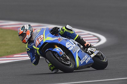 Rins: "Fue extraño volver a subirme a la MotoGP después de tanto tiempo"