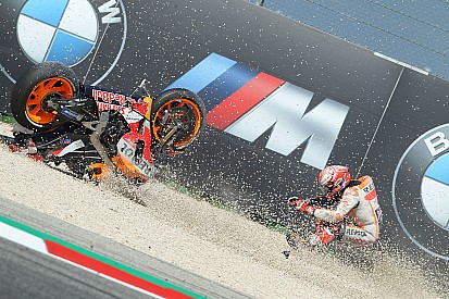 'Steentje in oog’ belemmerde Marquez tijdens laatste kwalificatierun