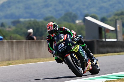 EL4 - Zarco meilleur temps, Rossi au tapis