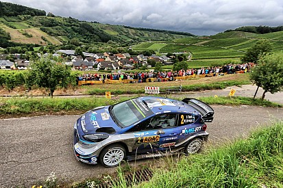 Germany WRC: Tanak takes 21-second lead into final day