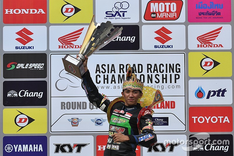 Menangi balapan, Wahyu Aji rebut titel Underbone 130cc