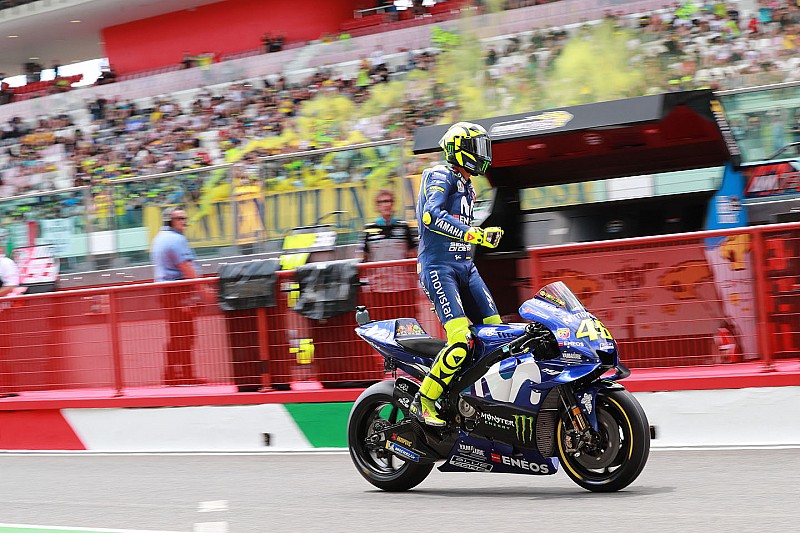 Yamaha atmet auf: Rossi und Vinales in Mugello schnell